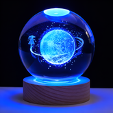 Crystal Ball Lamp | 3D LED Night Light Decorative Lamp