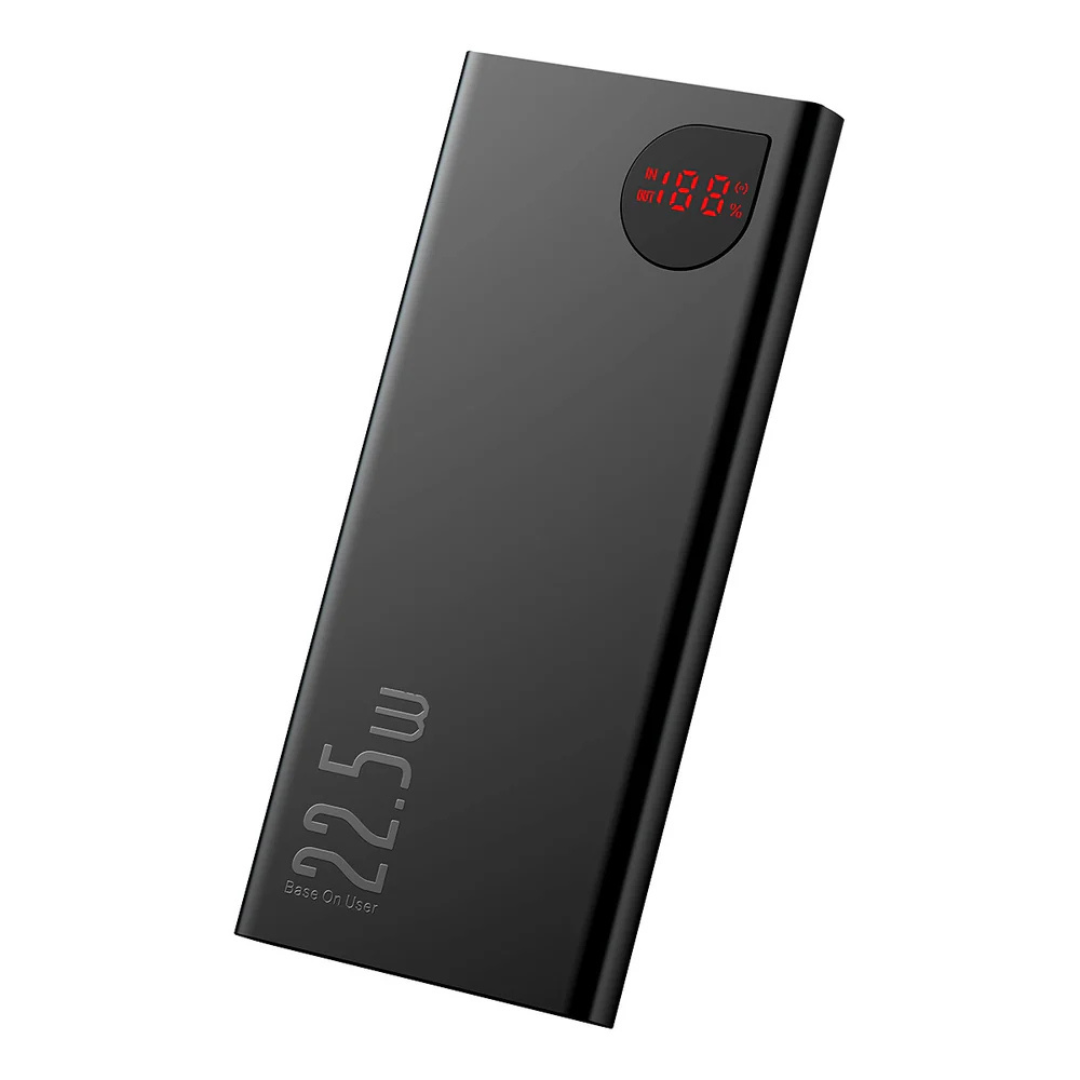 Baseus Adaman Metal Digital Display Power Bank 10000mAh 22.5W Fast Charging