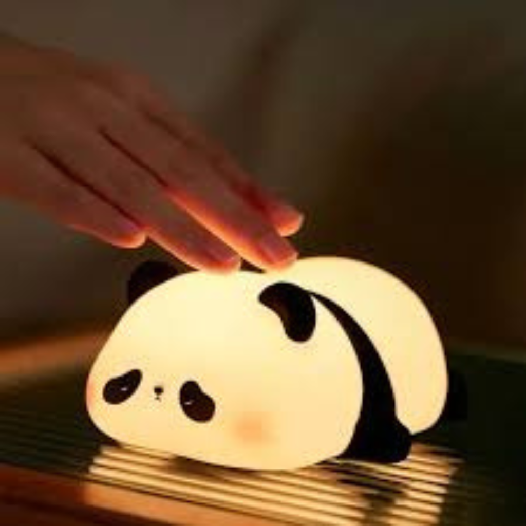 Panda Night Lamp | Cute LED Bedside Lamp