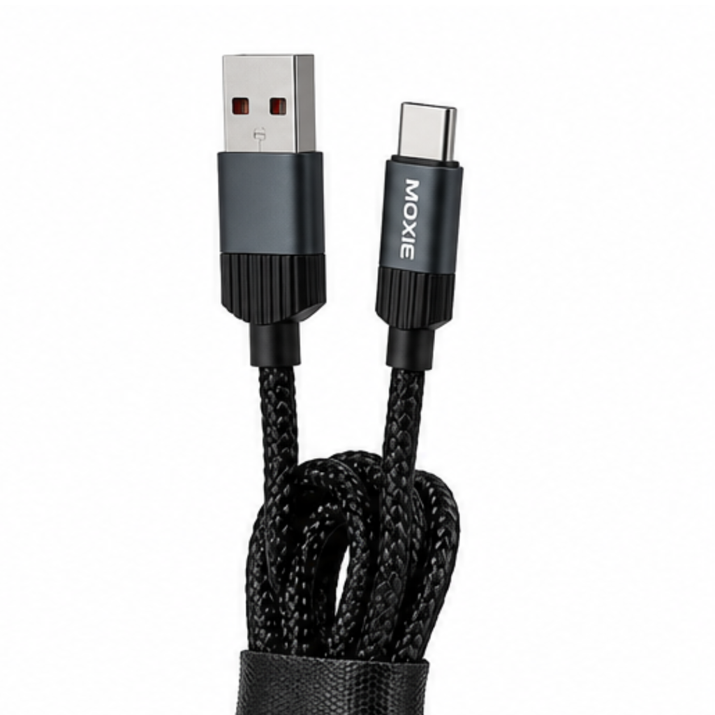 Moxie USB to Type-C Cable 30W | Fast Charging & Data Sync