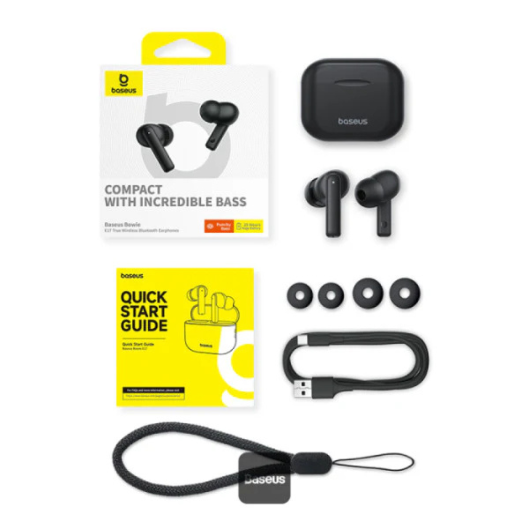 Baseus Bowie E17 True Wireless Bluetooth Earphones with Charging Case