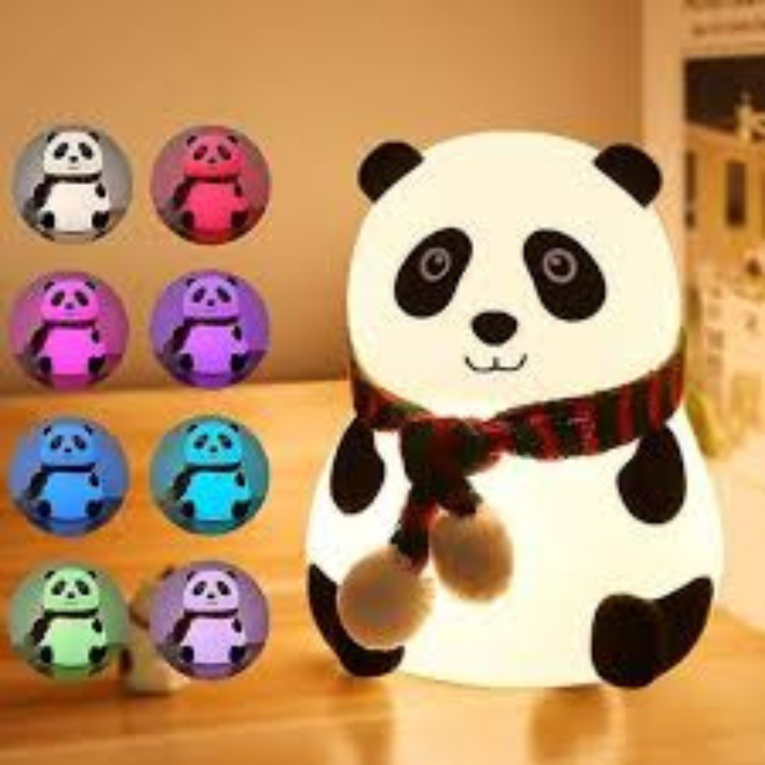 Panda Night Lamp | Cute LED Bedside Lamp