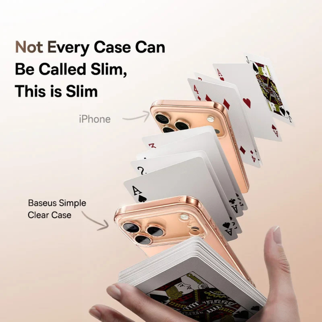 Baseus Simple Clear Case for iPhone 17 Series