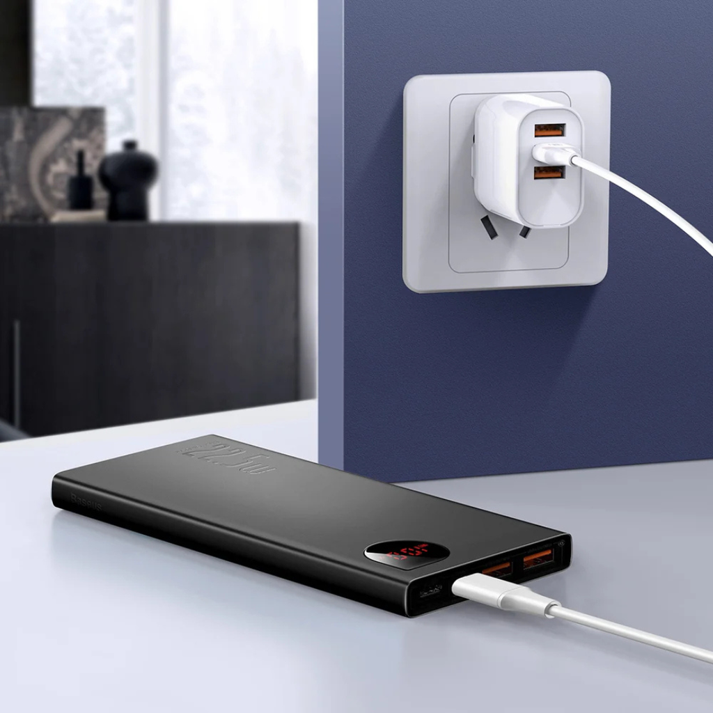 Baseus Adaman Metal Digital Display Power Bank 10000mAh 22.5W Fast Charging