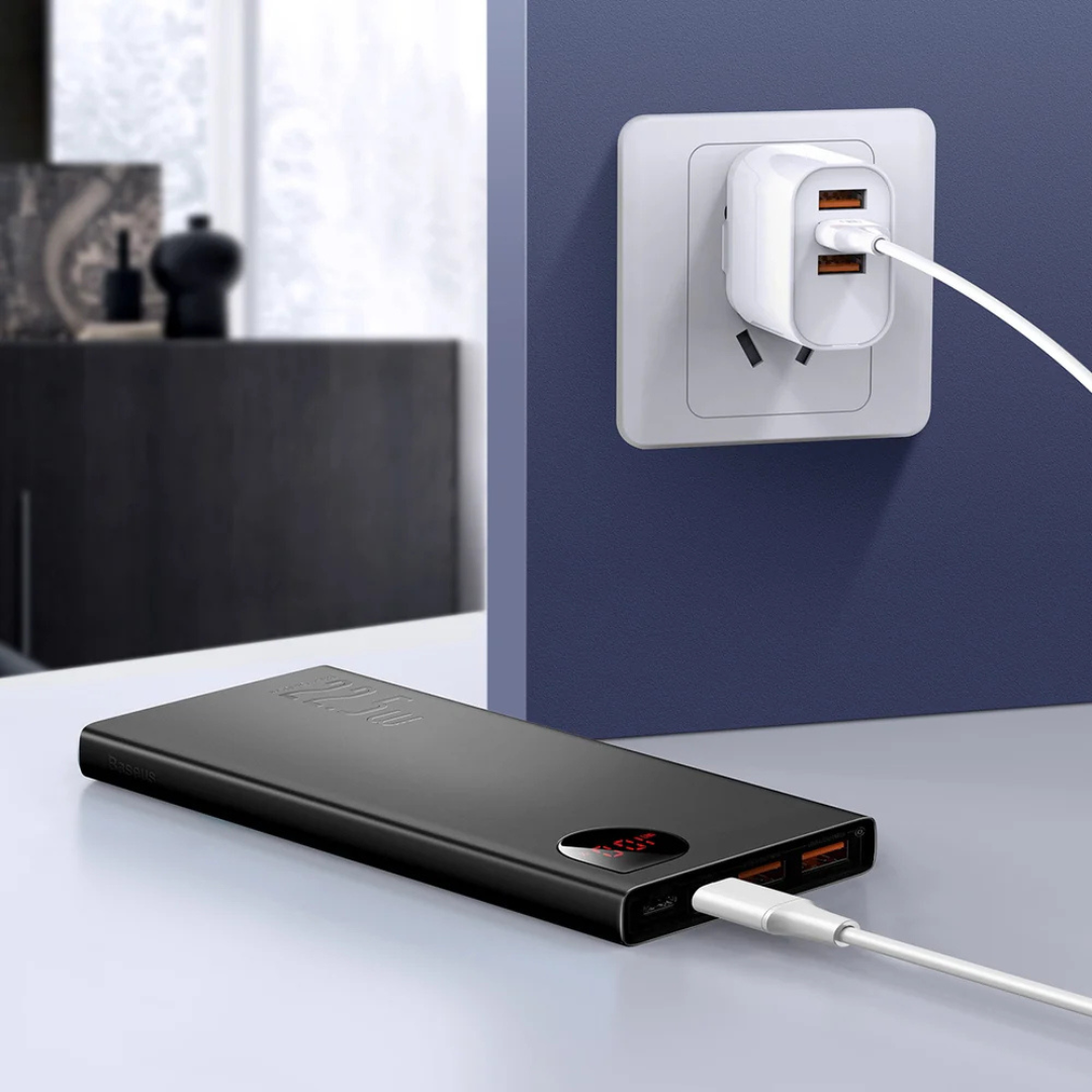 Baseus Adaman Metal Digital Display Power Bank 10000mAh 22.5W Fast Charging