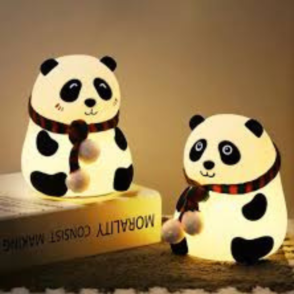 Panda Night Lamp | Cute LED Bedside Lamp
