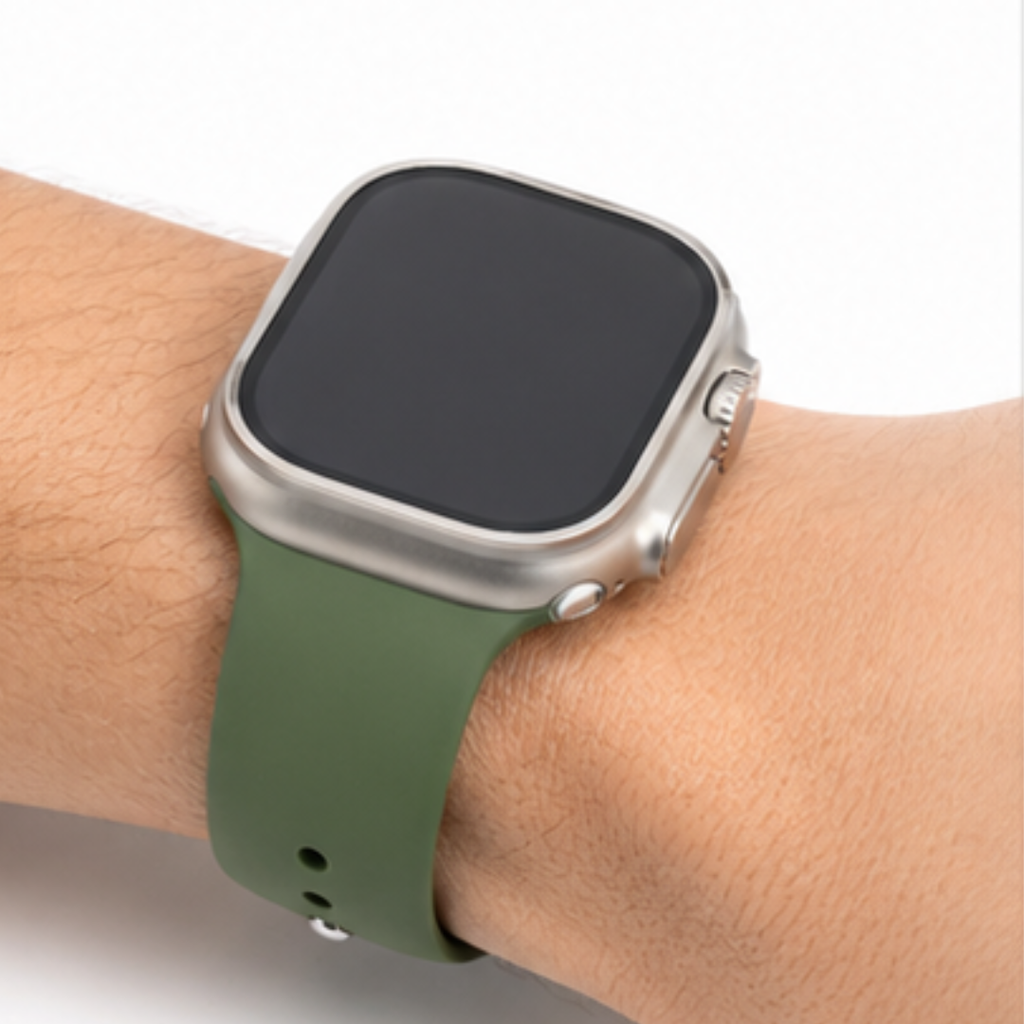 Plain Silicone Smartwatch Straps