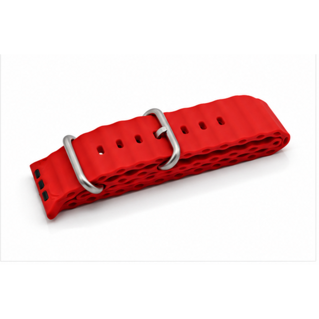 Ocean Silicone Smartwatch Strap