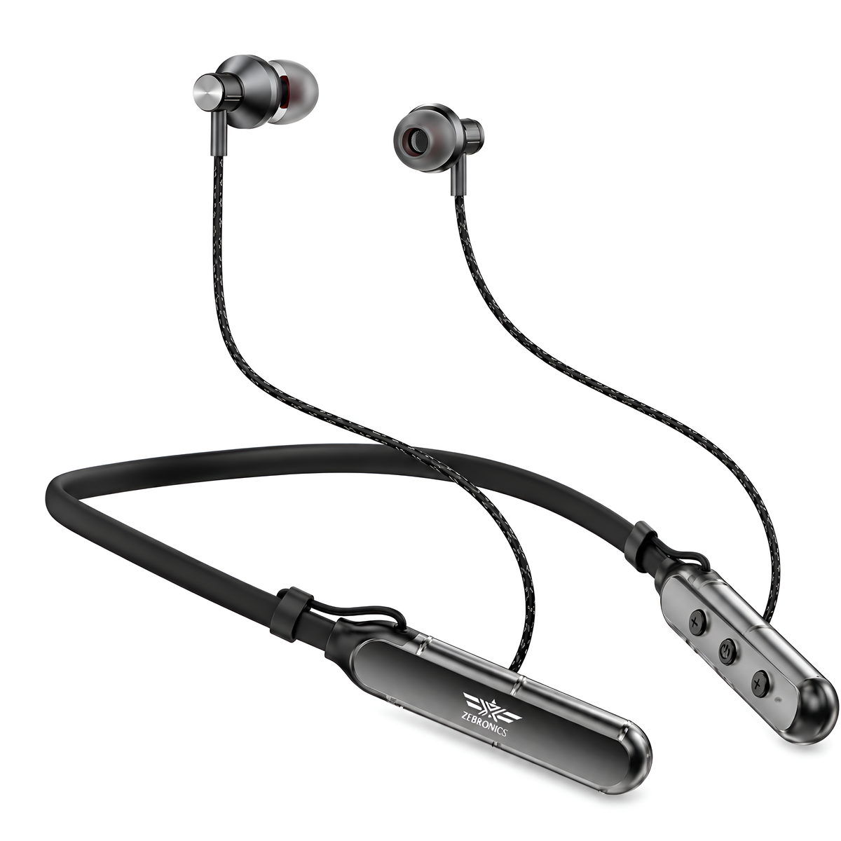 Lelisu LS-102 Wireless Bluetooth Neckband Earphones | Magnetic Sports Headset with HD Sound