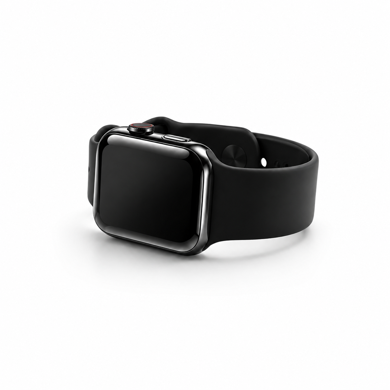 Apple Logo Smart Watch with 2 Silicone Straps | Bluetooth Calling | Fitness & Health Tracking