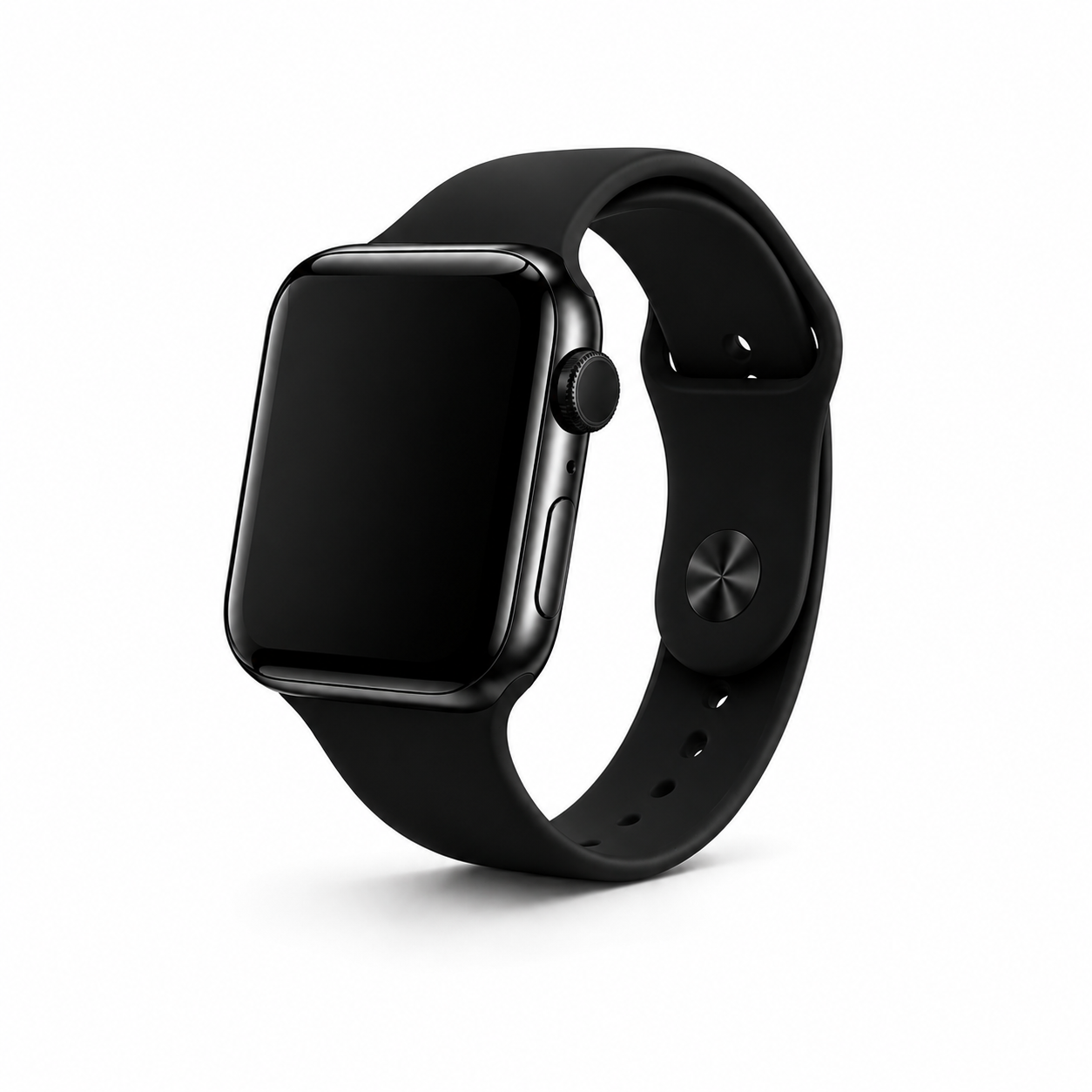 Apple Logo Smart Watch with 2 Silicone Straps | Bluetooth Calling | Fitness & Health Tracking