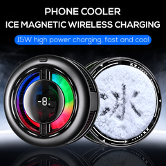 CX19 Gaming Phone Cooler | Magnetic Cooling Fan & Wireless Charger