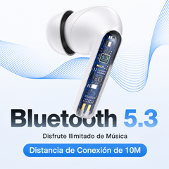 1Hora AUT206 Wireless Bluetooth 5.3 Earbuds with Charging Case