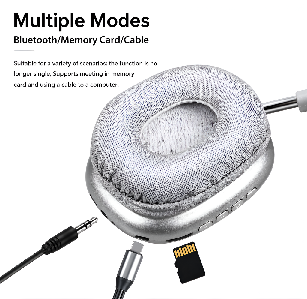P9 Wireless Bluetooth Headphones | Stereo Bass Over-Ear Headphones
