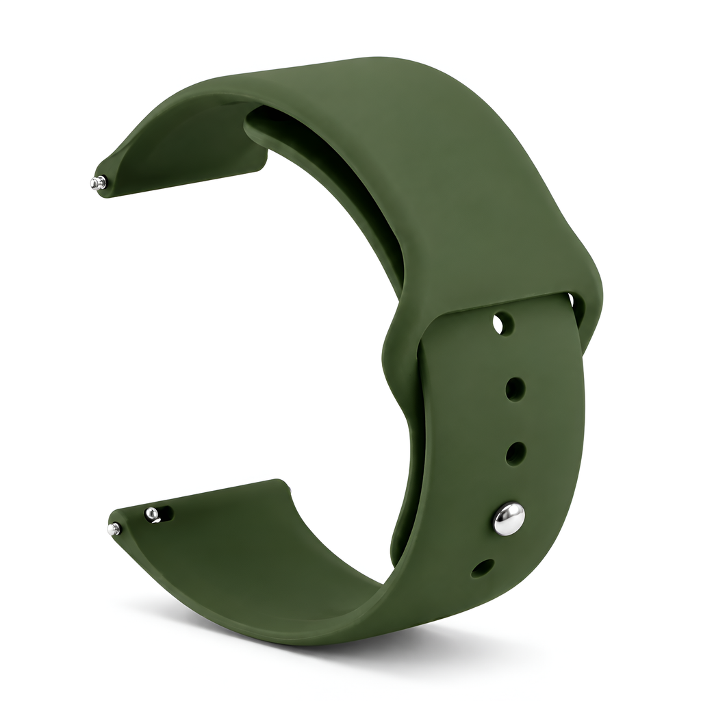 Plain Silicone Smartwatch Strap 44mm | Soft & Comfortable Watch Band