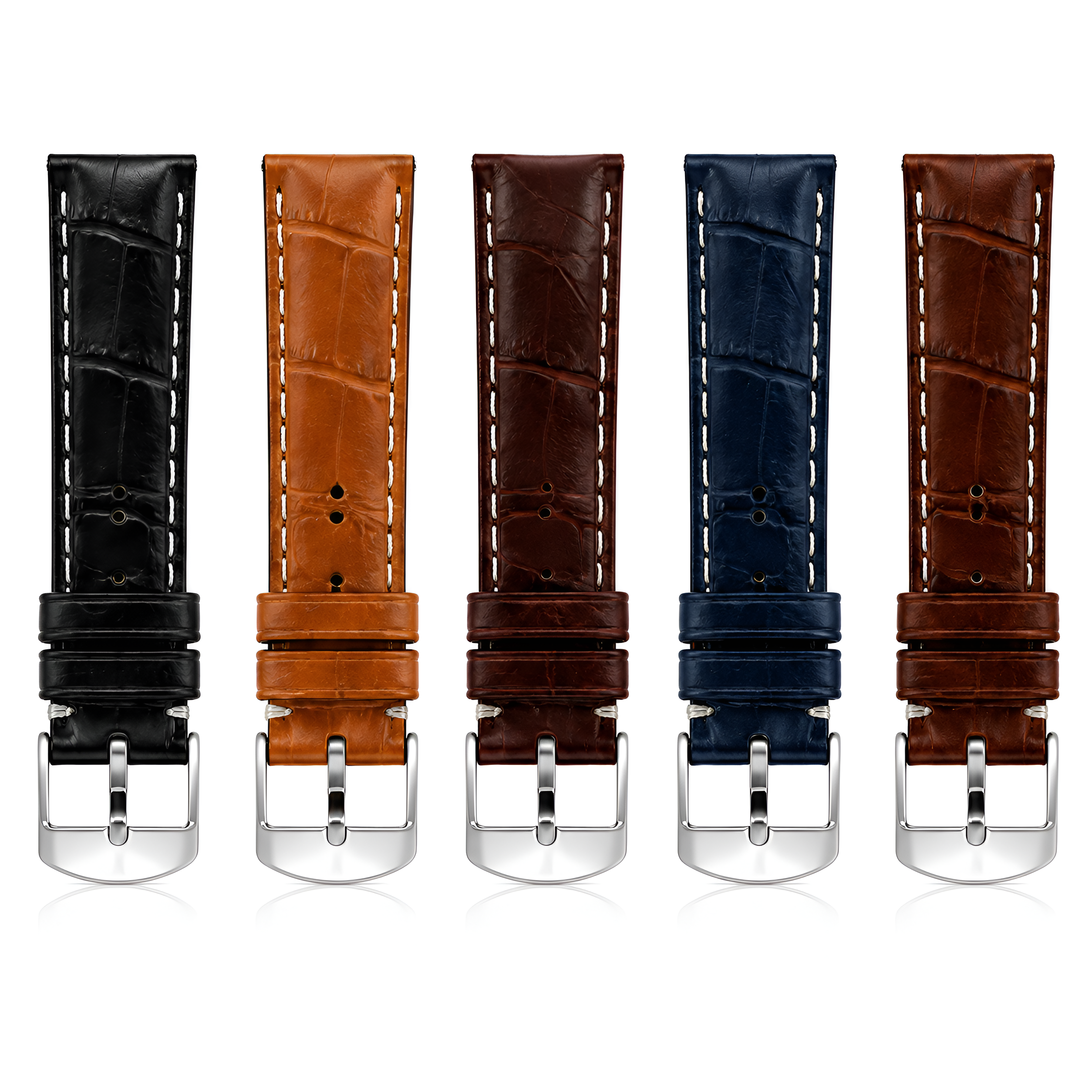 Leather Smartwatch Strap | Premium Classic Watch Band