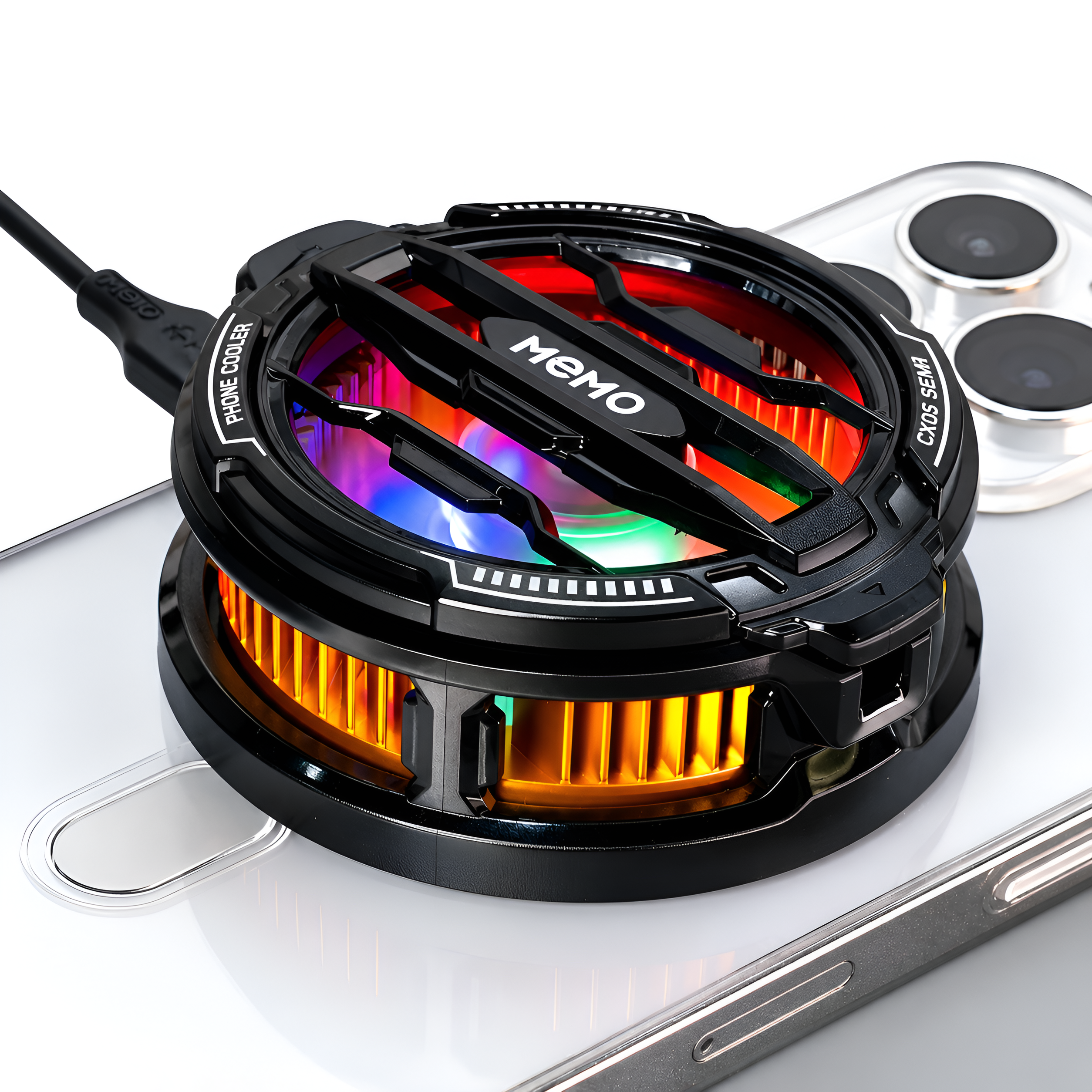 CX15 RGB Mobile Cooling Fan | High-Performance Phone Cooler