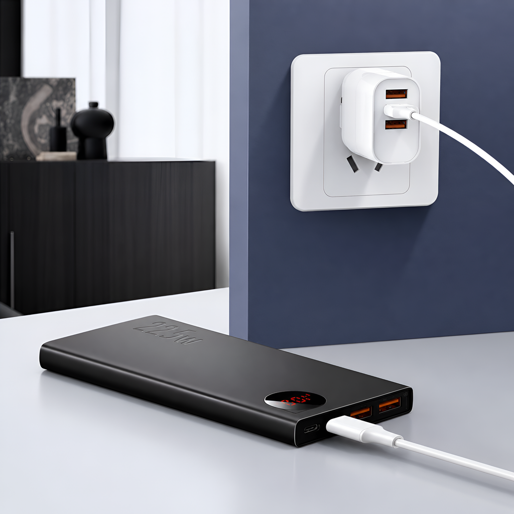 Baseus Adaman Metal Digital Display Power Bank 10000mAh 22.5W Fast Charging