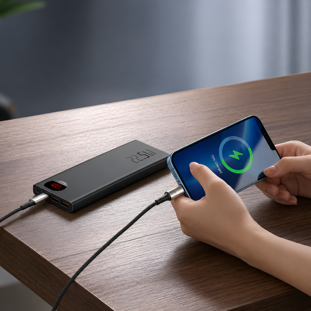 Baseus Adaman Metal Digital Display Power Bank 10000mAh 22.5W Fast Charging