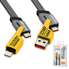 4-in-1 Fast Charging Cable | Multi-Port Charging Cable