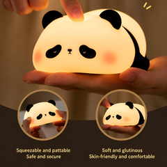 Panda Night Lamp | Cute LED Bedside Lamp
