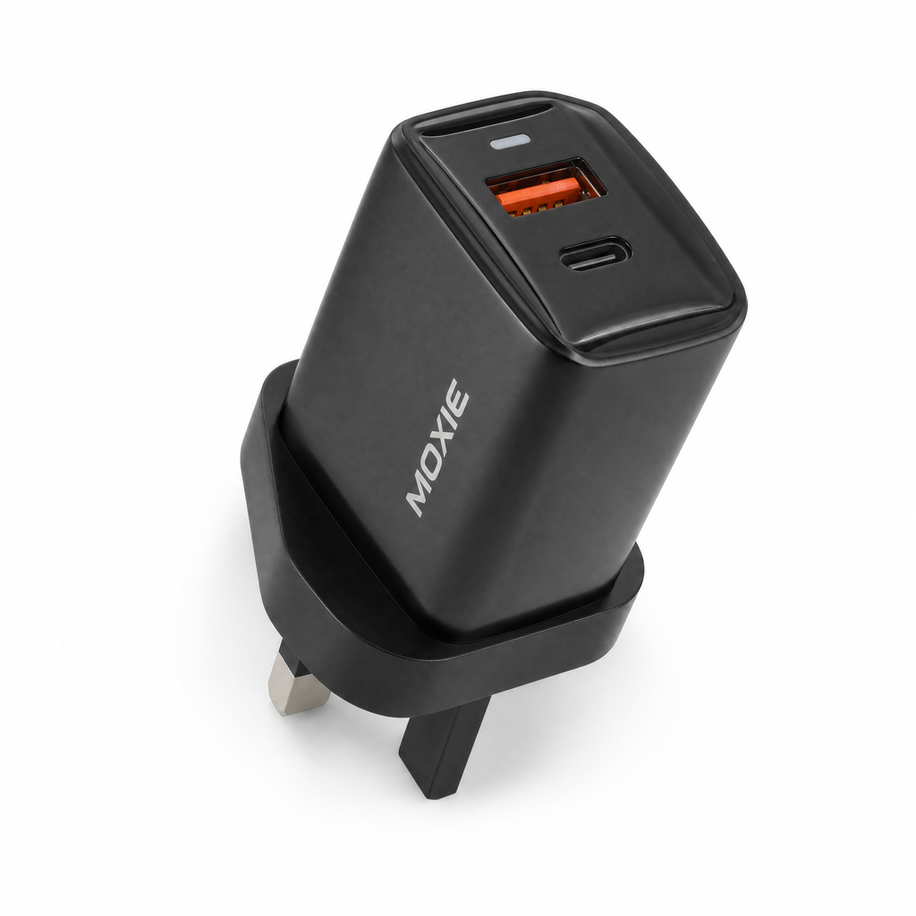 Moxie 65W Fast Charging Adapter | Advanced Heat Dissipation & Full Safety Protection