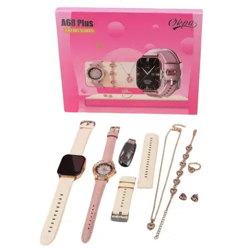 A68 Plus Ladies Smart Watch | Health & Fitness Monitoring